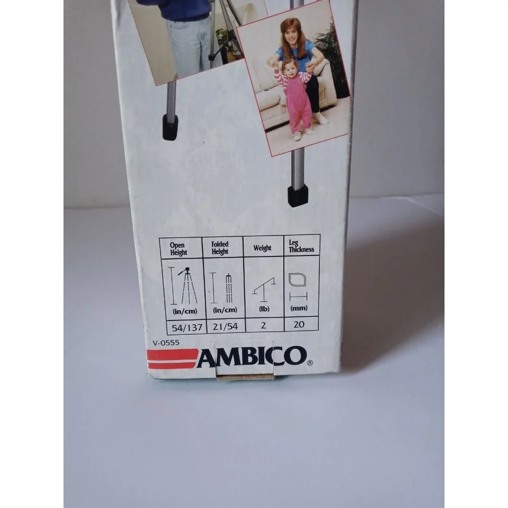 Ambico 54” Deluxe Ultra Light Weight Video/Photo Tripod
